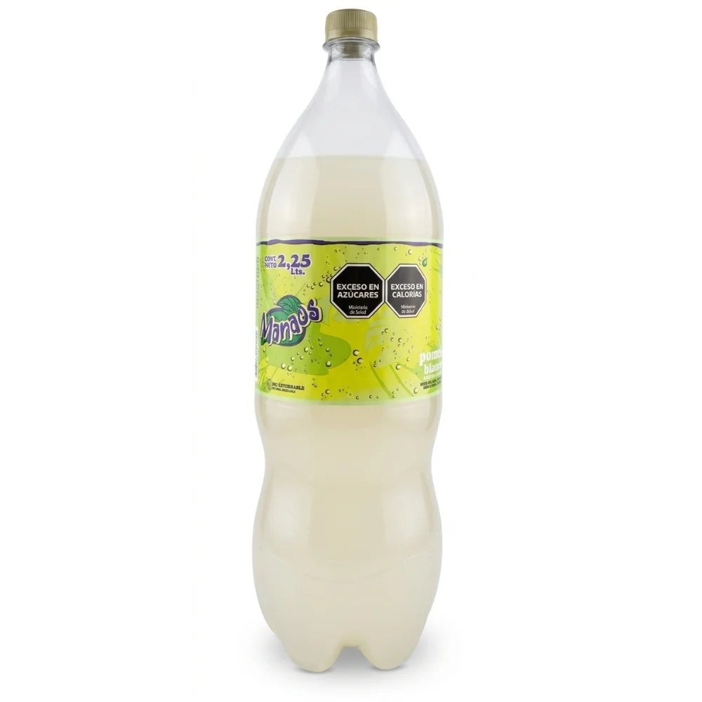 Gaseosa Manaos Pomelo 2,25 Lts. Manaos Pomelo Blanco x 2.25l